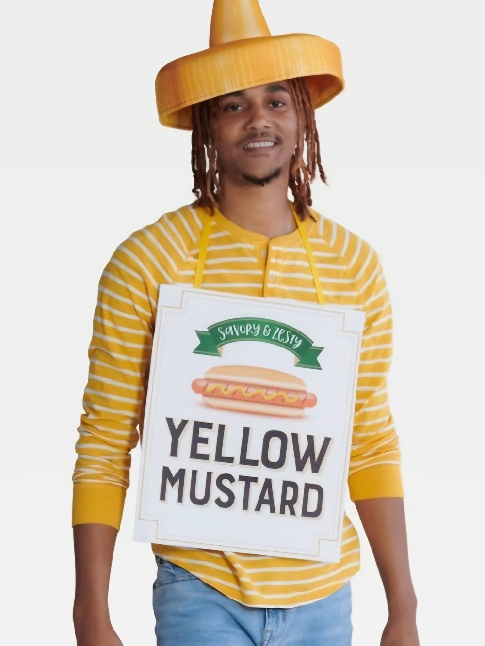 Adult Mustard Halloween Costume OSFM